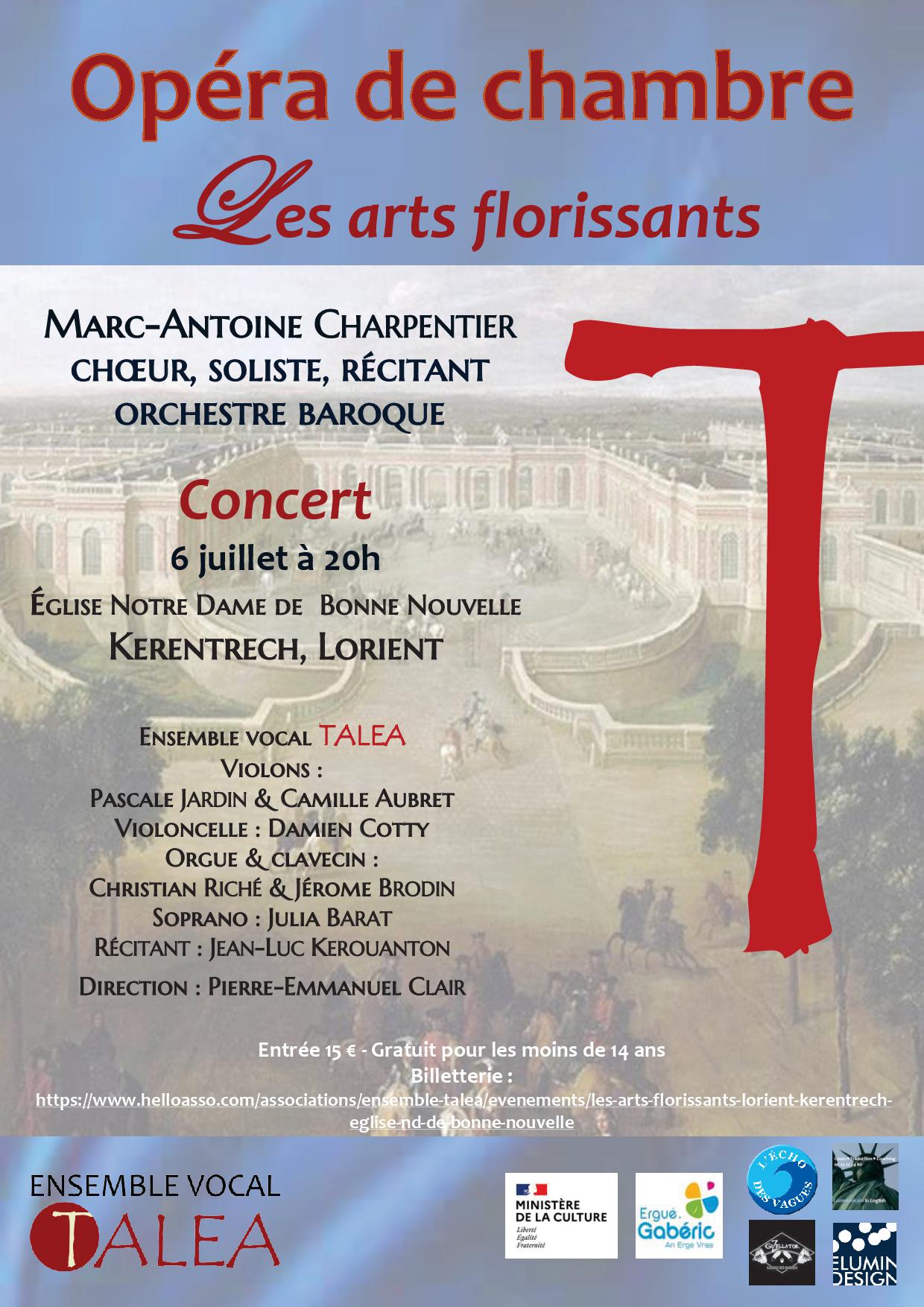 Concert Les Arts Florissants – Kerentrech – Lorient