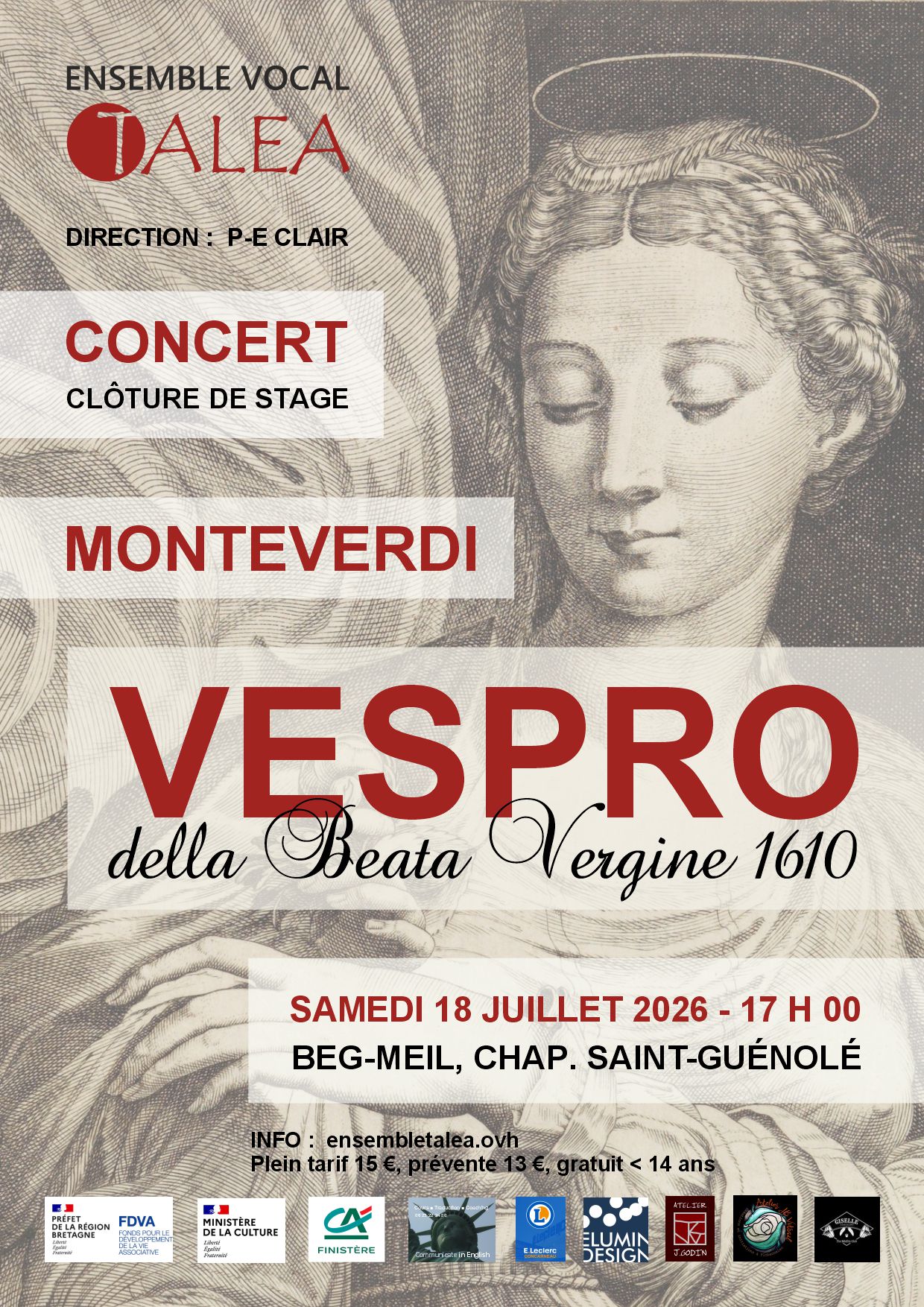 Concert de fin de stage – Beg-Meil