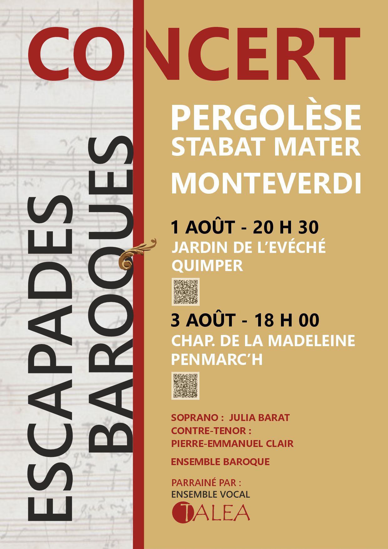 Escapades Baroques – Penmarc’h