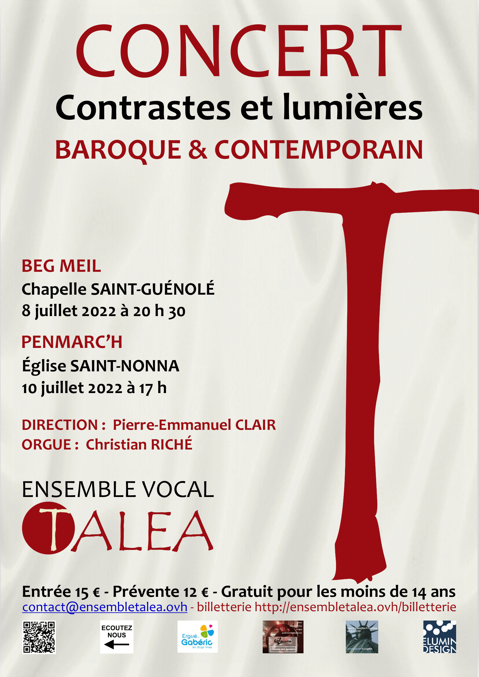 Concert « Contrastes et Lumières » Beg-Meil