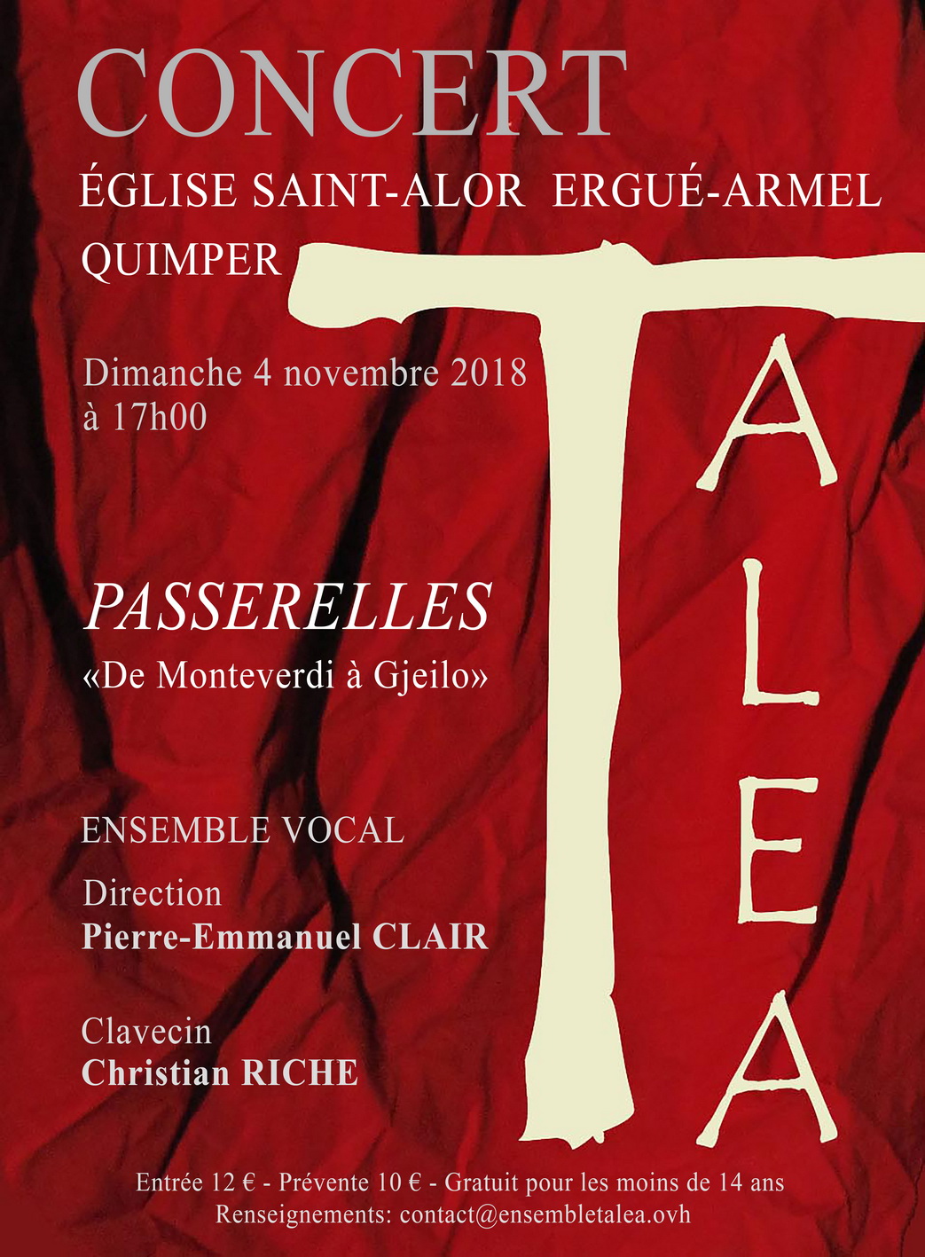 Concert « Passerelles » Ergué-Armel